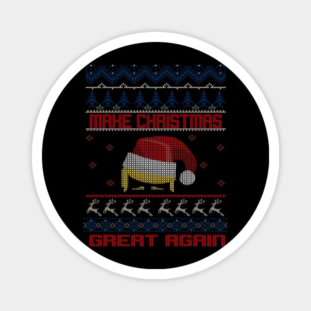 Make Christmas Great Again Magnet by Diannas